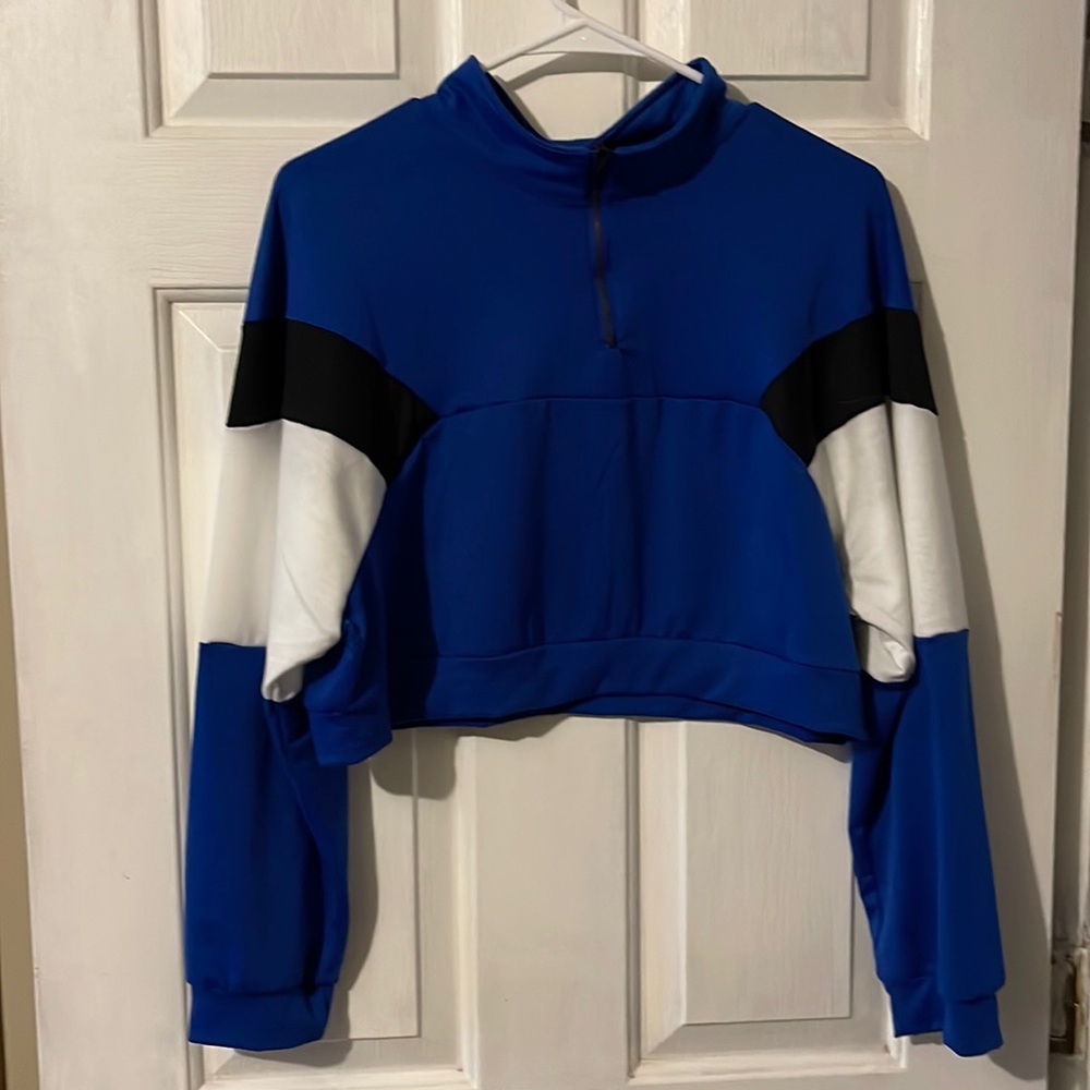 Crop top sweatshirt